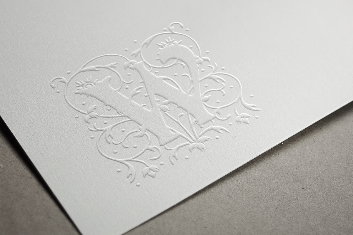 26 monogram with capital letters, a Branding & Logo Template by Pgmart (Photo 2 of 7)