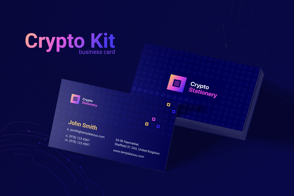 Crypto Stationary, a Stationery Template by TemplateZuu (Photo 2 of 7)
