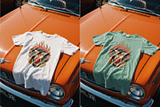 Vintage Drive T-Shirt Mockup, a Shirt Mockup by Goodies.Buro (Thumbnail 2 of 2)