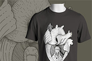 Heart Illustration with Inner Girl, an Object Illustration by Dikdoots (Thumbnail 2 of 3)