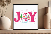 Joy To The World Christmas Png, an Illustration by DreamCafeArt (Thumbnail 2 of 6)