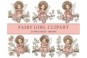 Fairy Girl Clipart PNG, a Seasonal Illustration by Memories By Lea (Thumbnail 4 of 18)