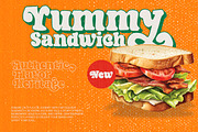 Pegia Display, a Handwritten Font by Youngtype.Std (Thumbnail 11 of 11)