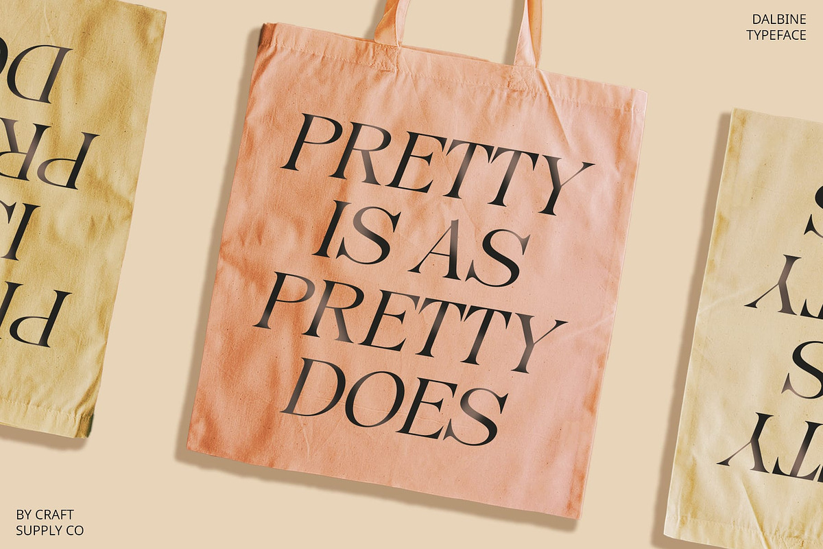 Dalbine – Elegant Font, a Serif Font by Craft Supply Co. (Photo 6 of 8)