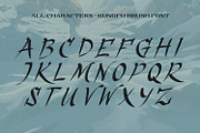 Kungfu Brush, a Symbol Font by Ditatype (Thumbnail 9 of 10)
