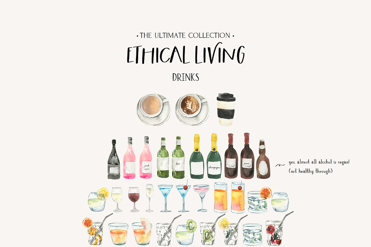 ETHICAL LIVING vegan & eco lifestyle, a Healthcare Illustration by Lana Elanor (Photo 14 of 28)