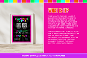 Neon Scan to Pay Sign, a Stationery Template by SunshineStudioBoutique (Thumbnail 2 of 10)