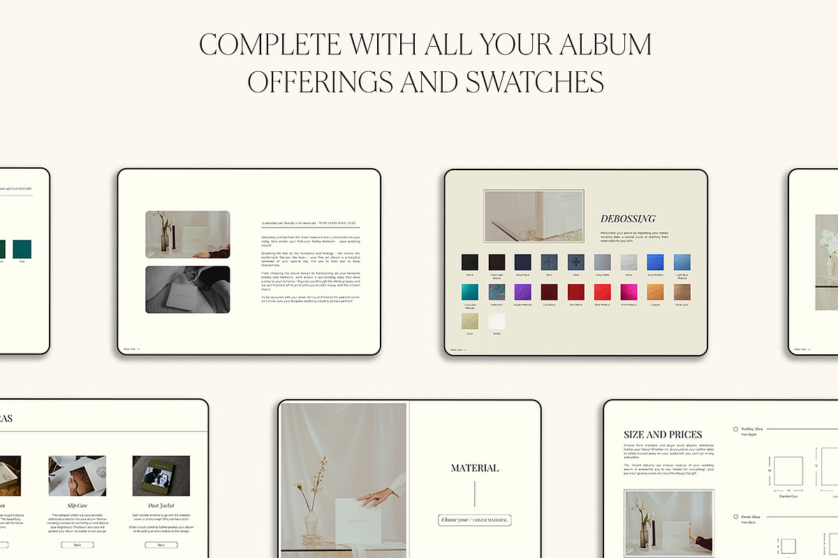 Editorial | Album Guide PDF, a Templates & Theme by Studio Leelou (Photo 4 of 11)