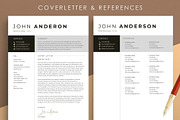 Modern Resume Template CV Design, a Resume Template by resumetemplathttps://d3es (Thumbnail 5 of 9)