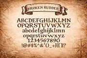Broken Rudder, a Handwritten Font by cocodesign (Thumbnail 7 of 8)