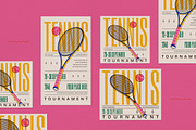 Yellow Tennis Tournament Flyer, a Flyer Template by graphicook (Thumbnail 4 of 4)