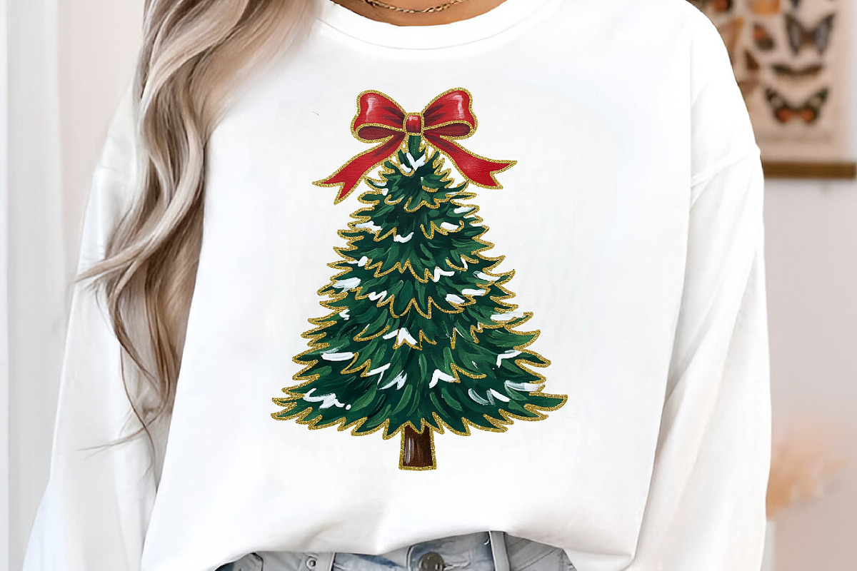 Colorful Coquette Glitter Christmas, an Illustration by Libby Wishes (Photo 3 of 8)
