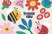 Modern Floral Clipart & Patterns, a Seasonal Illustration by Ejevyaka (Thumbnail 8 of 8)