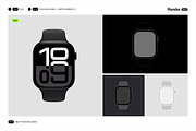 Apple Devices Mockup Bundle, an iPhone Mockup by Renderteam (Thumbnail 9 of 20)