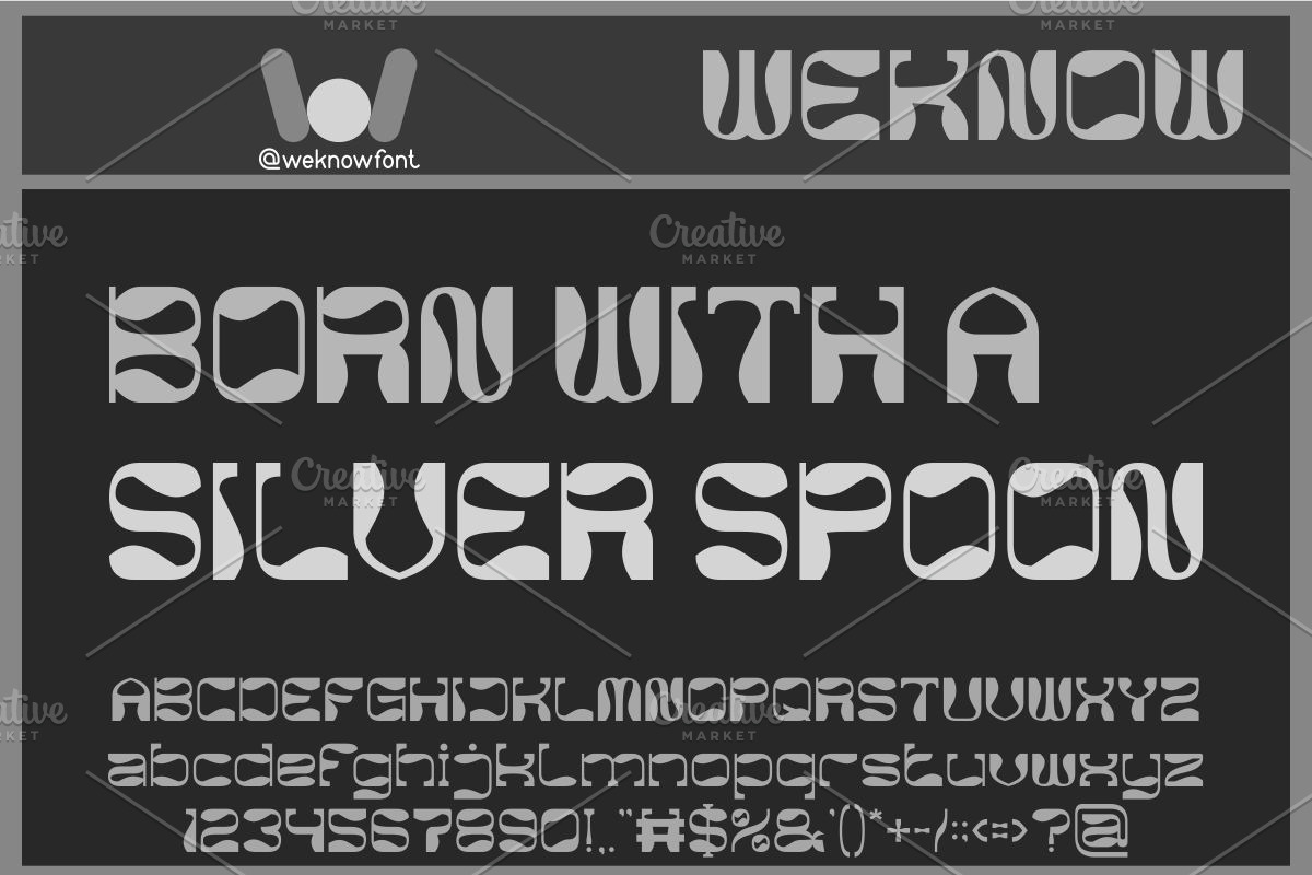 The Greatest Hits font, a Font by weknow (Photo 2 of 7)