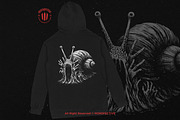 10 Bundle Dark Art Snail Mollusk, an Illustration by Morspective (Thumbnail 4 of 7)