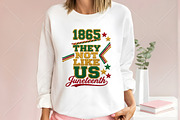 They Not Like Us Juneteenth PNG, a Seasonal Illustration by Canvas Craft (Thumbnail 3 of 5)