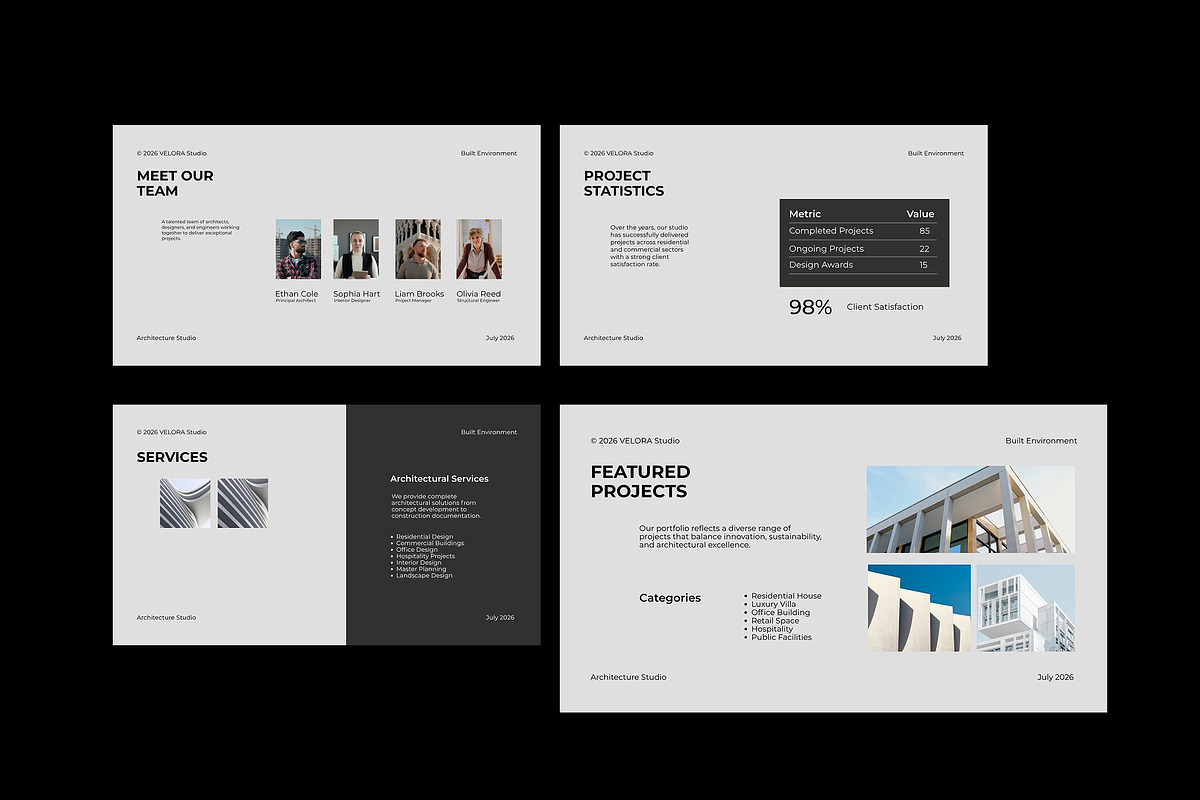 Modern Architecture Keynote, a Presentation Template by adoestudio (Photo 4 of 7)