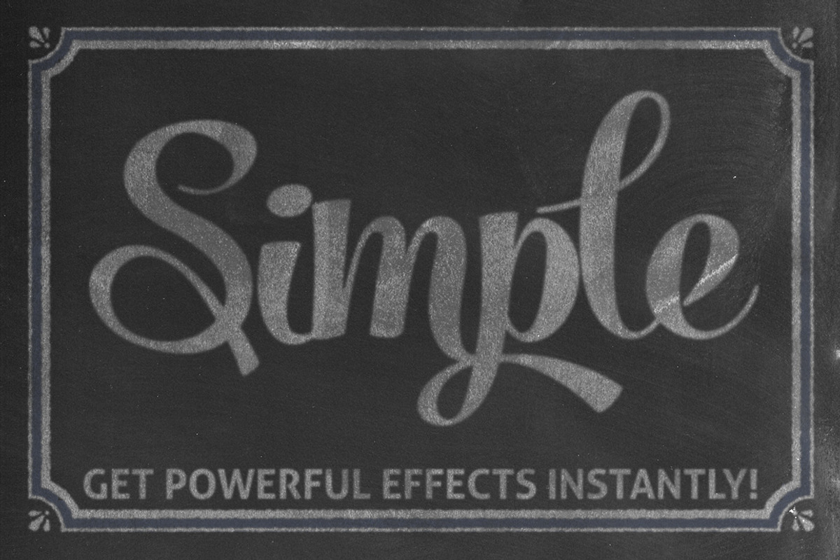 Chalkboard Automator - Chalk Effects preview 2