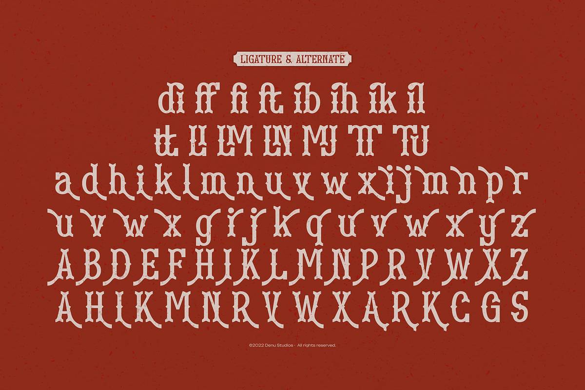 Drexia | Western Typeface, a Slab Serif Font by Denustudios (Photo 12 of 12)