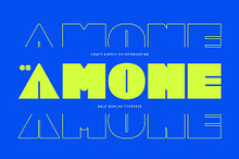 CS Amone – Bold Display Font