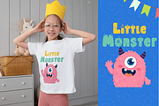 Monsterkins - Monster Display Font, a Handwritten Font by Wellscript Studio (Thumbnail 4 of 9)