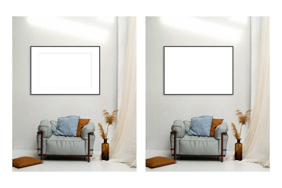 Frame Mockup Bundle 4 pcs, a Product Mockup by Trendingdigital (Photo 6 of 7)