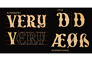 Ye Olde Towne, a Serif Font by Sharkshock (Thumbnail 4 of 5)
