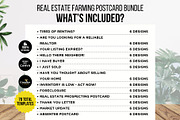 Real Estate Farming Postcard Bundle, a Card Template by CreativeVinesStore (Thumbnail 3 of 8)