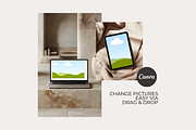 Canva Device Mockups Bali Nature, a Mockup by highbrandclub (Thumbnail 3 of 6)