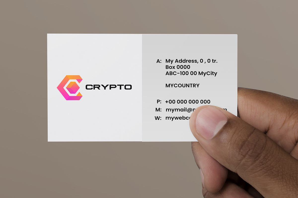 Crypto Letter C Logo, a Branding & Logo Template by Design_Planet (Photo 3 of 4)