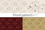 Floral & Flowers Seamless Pattern, a Pattern Graphic by Plaid4You (Thumbnail 1 of 15)