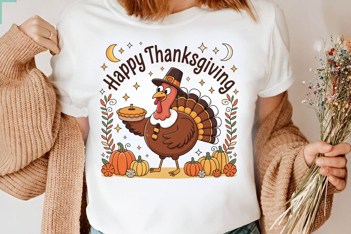 Happy Thanksgiving Png, Clipart, an Illustration by CreationArt (Photo 2 of 5)