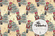 Nutcracker Christmas Magic Patterns, a Pattern Graphic by KaramfilaS (Thumbnail 12 of 21)