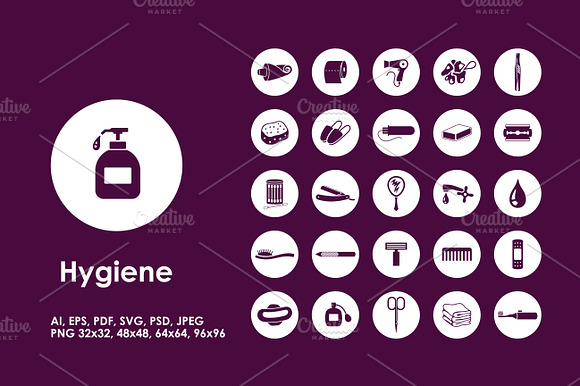 Hygiene Icons