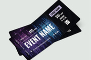 Editable Elegant Event Ticket, a Stationery Template by MightyDesign (Thumbnail 3 of 6)