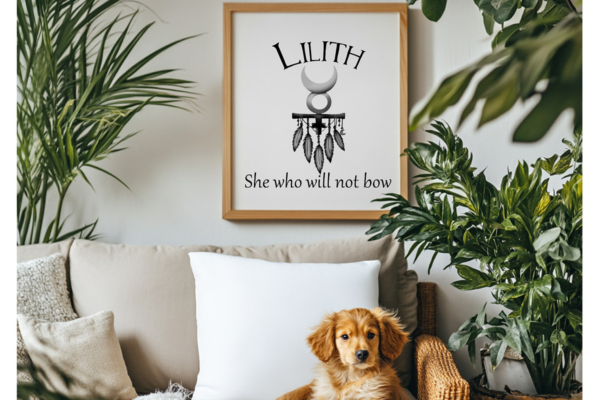 Lilith She Who Will Not Bow witchy, an Object Illustration by Willow Paige Farms (Photo 2 of 9)