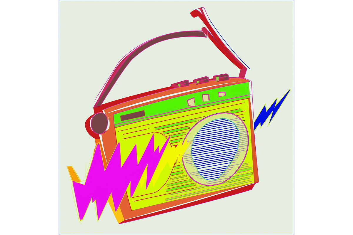 Prompt Retro Technology Sublimation, a Decorative Illustration by Creative design (Photo 7 of 7)