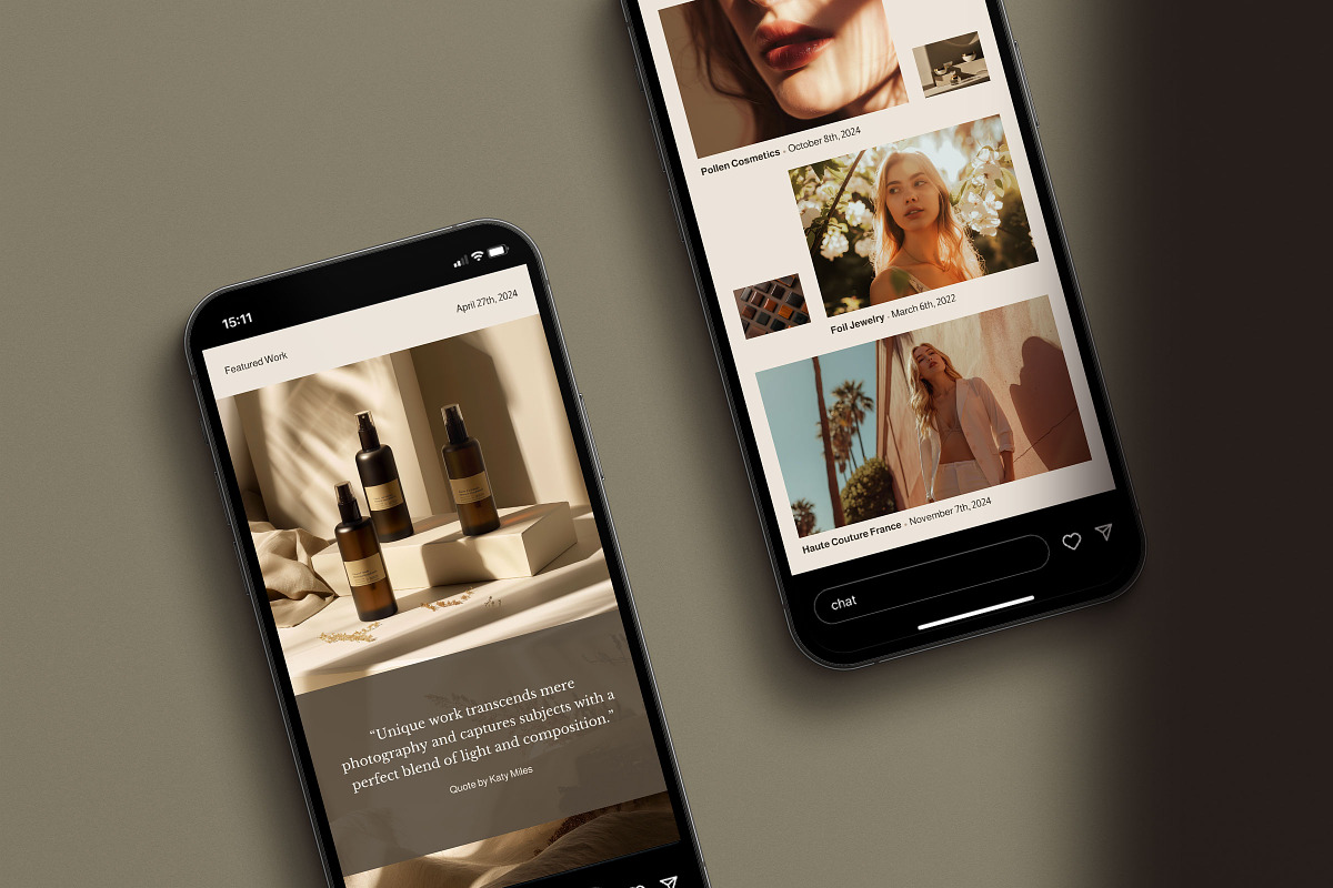 Katy Miles Social Media Kit, a Social Media Template by Ruben Stom (Photo 2 of 20)