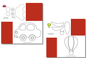 Transportation Crafts for Preschool, an Education Illustration by Sourcedigi (Thumbnail 3 of 3)
