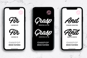 Omnipop Type Family Intro offer, a Script Font by Fenotype (Thumbnail 5 of 12)