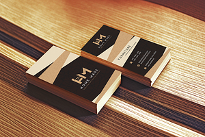 Wooden Business Card