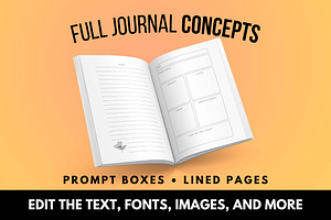 38 KDP Journal Template Bundle