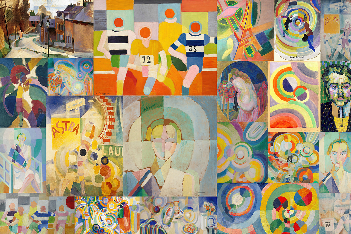 Robert Delaunay - Rare Prints, a Person Illustration by Digital Museum (Photo 2 of 7)