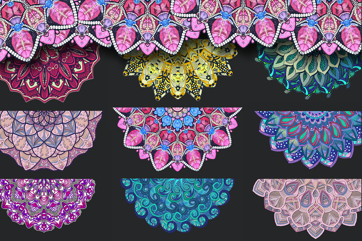Mandala Card CANVA Template Set, a Templates & Theme by Vibrant Design Shop (Photo 6 of 8)