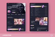 Eventz - Event Planner Landing Page, an UI Kit Template by Studio Delapan (Thumbnail 3 of 3)