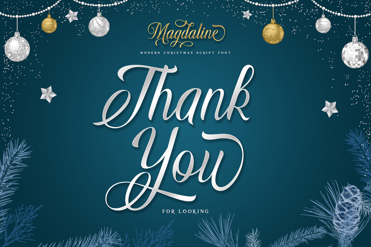 Magdaline, a Script Font by Burntilldead (Photo 11 of 11)