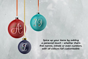 Christmas Colors Monogram Font, a Handwritten Font by Leah Design (Thumbnail 5 of 10)