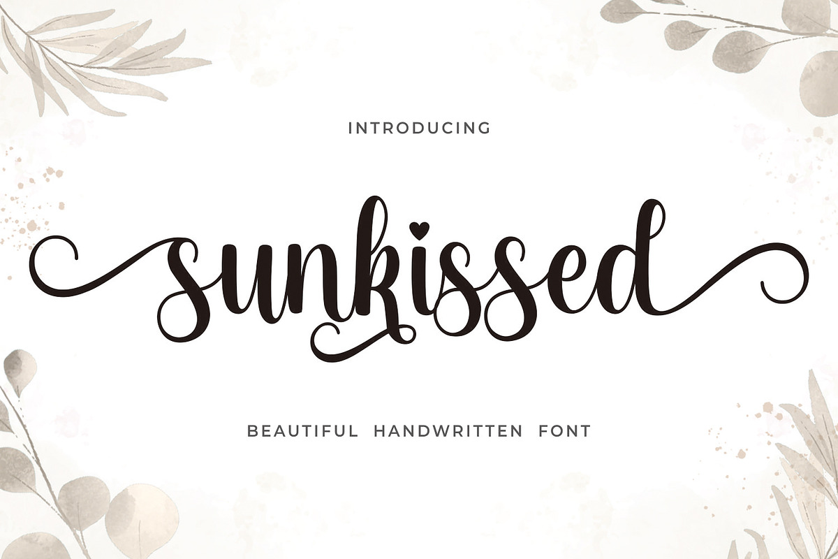 Sunkissed, a Script Font by Mozatype (Photo 1 of 11)