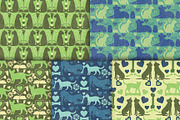 Cats and Dogs Background Patterns, a Pattern Graphic by VizualStorm (Thumbnail 3 of 3)